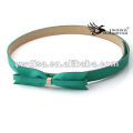 Cheap Woman's Plain PU Belt For Spring And Summer